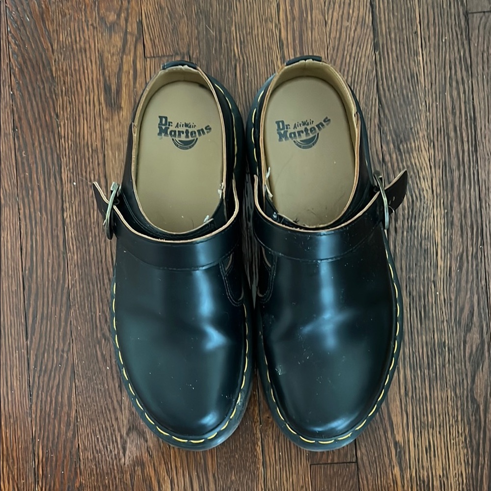 Dr. Martens Black Leather Shoes